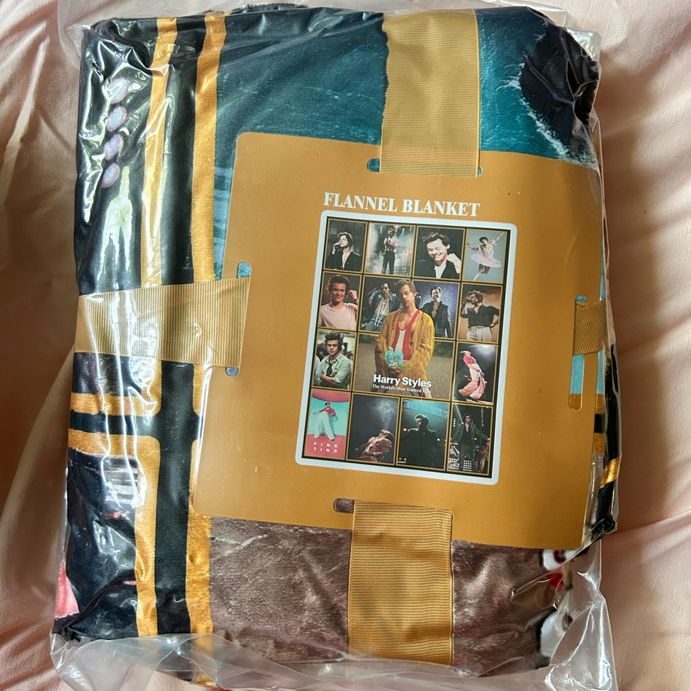Harry Styles Flannel Blanket